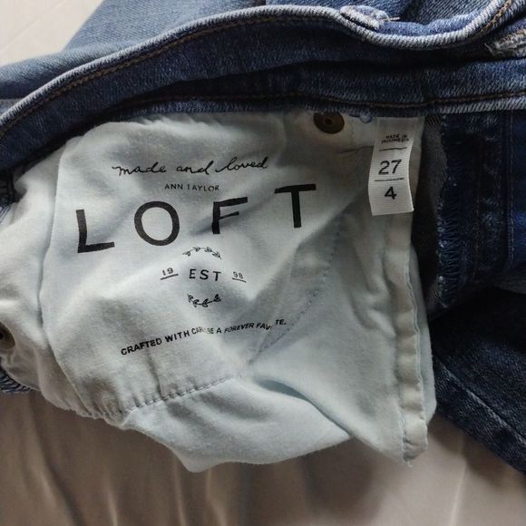 Ann Taylor Loft Denim Jeans Shorts - Picture 10 of 12